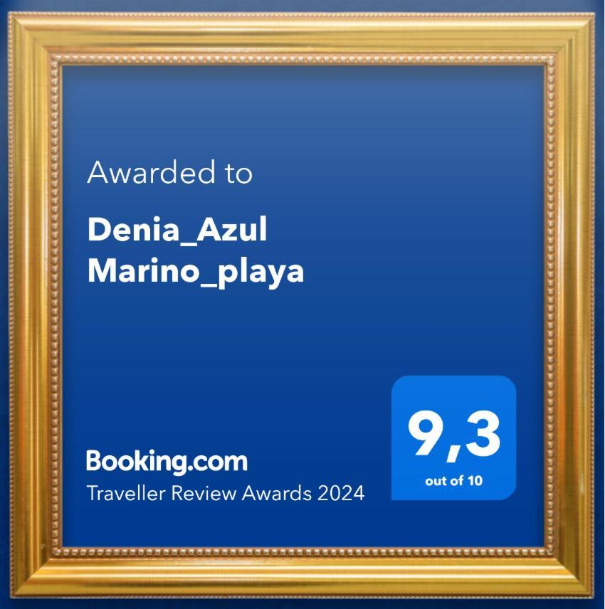 Denia_Azul Marino_Playa Διαμέρισμα Εξωτερικό φωτογραφία